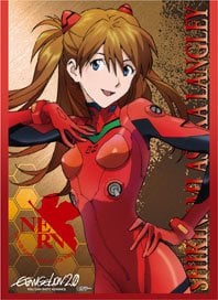Broccoli Character Sleeve Platinum Grade [Evangelion: 2.0 You Can (Not) Advance] [Asuka Shikinami Langley] Revival (Card Sleeve)