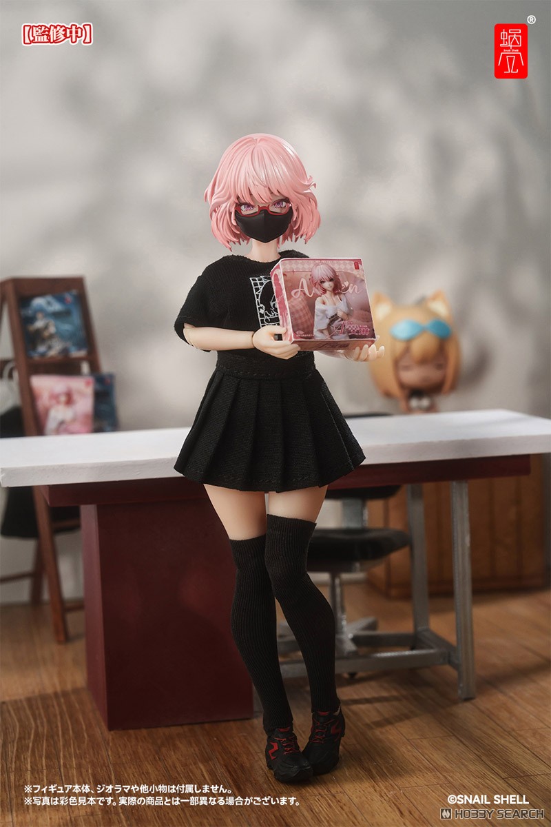 スネイルシェルスタッフユニフォーム(ブラック) ドール服セット