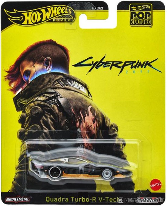 Hot Wheels Pop Culture Quadra Turbo -R V-Tech (Diecast Car) パッケージ1