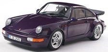 ポルシェ 911(964) ターボ 1990 (バイオレット) (ミニカー)