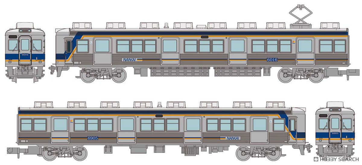 鉄道コレクション 大井川鐵道6000系 2両セット (2両セット