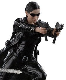 The Matrix - Iron Studios 1/10 Scale Statue: Battle Diorama Series - Trinity (Completed)