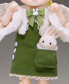 New Cuddle Flower WY-001 Green Bunny Suspender Skirt Set (for Doll) (Fashion Doll)