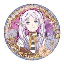 葬送のフリーレン ヴィンテージシリーズVol.4 キラキラ缶バッジ フリーレン (キャラクターグッズ)
