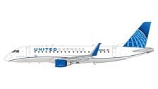 E175 ユナイテッドエクスプレス N606UX (完成品飛行機)