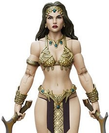 Epic H.A.C.K.S./ Conan the Barbarian: Belit Queen of the Black Coast 1/12 Action Figure (Completed)