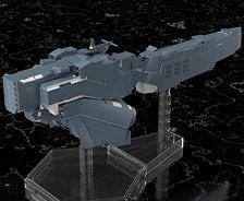 Free Planets Alliance Forces Battleship Hyperion (Plastic model)