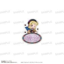 ラブライブ！サンシャイン!! アクリルバッジ (きゃらどるちぇ) 魔法学校ver. 小原鞠莉 (キャラクターグッズ)