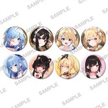 『この素晴らしい世界に祝福を！』 トレーディング缶バッジ Vol.1 (8個セット) (キャラクターグッズ)