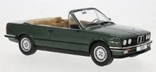 BMW 325i (E30) Cabriolet 1985 Dark Green (Diecast Car)