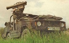 0,5t Light truck 4x4 Iltis w/Milan AT mission (Plastic model)