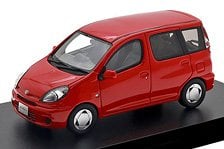 Toyota FunCargo X (1999) スーパーレッドV (ミニカー)
