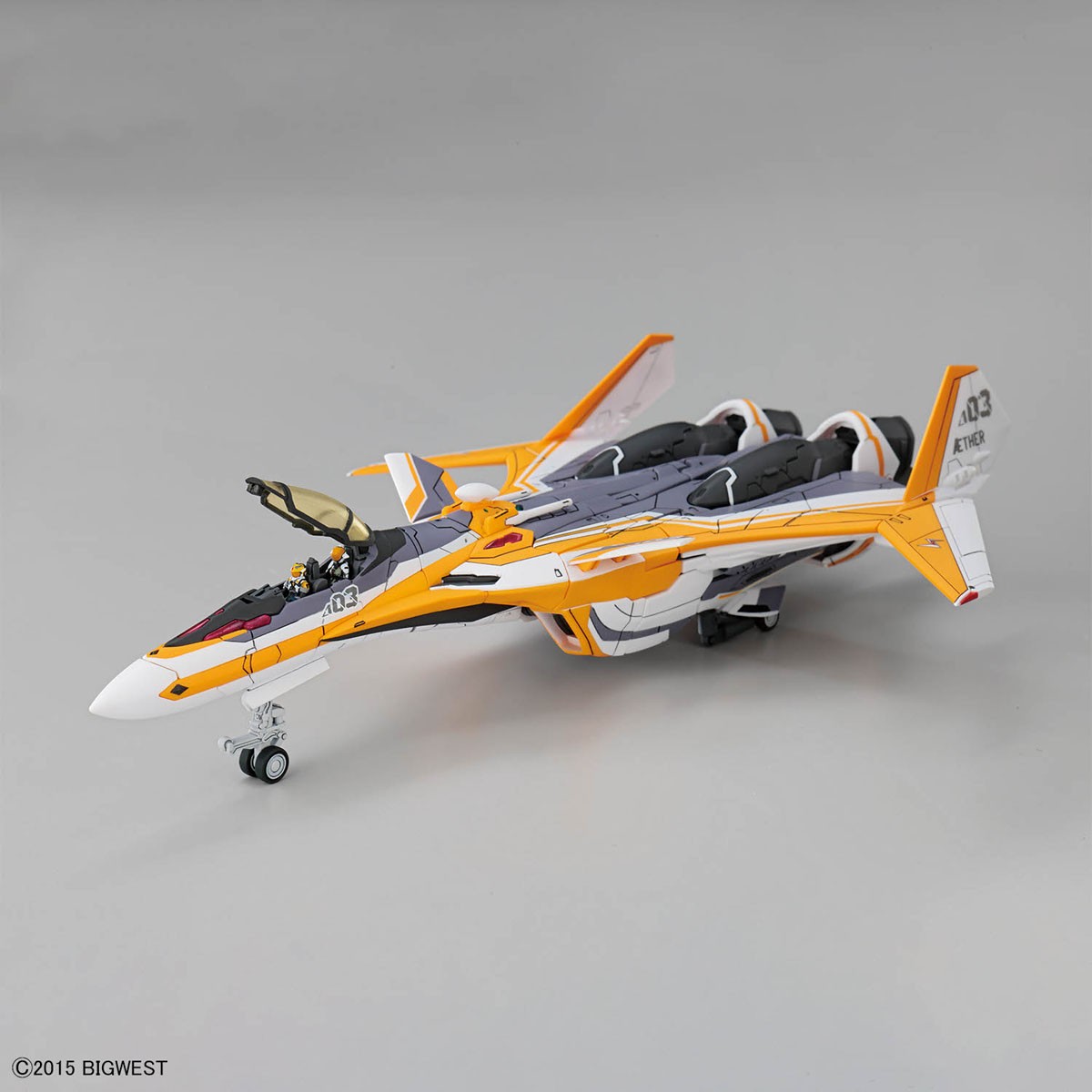 VF-31E ジークフリード(チャック・マスタング機) (HG) プラモデル