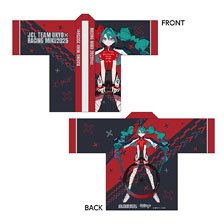 レーシングミク 2025 JCL TEAM UKYO 応援Ver. フルグラフィックハッピ (キャラクターグッズ)