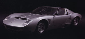 ランボルギーニ イオタ SVJ シャーシ No.4860 （シルバ－） (ミニカー