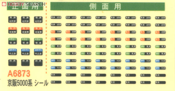 京阪5000系 4次車 リニューアル 新塗装 (7両セット) (鉄道模型