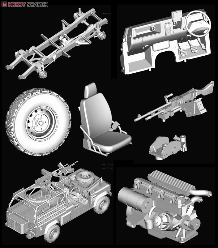 Land Rover Wolf WMIK (Plastic model) 商品画像5