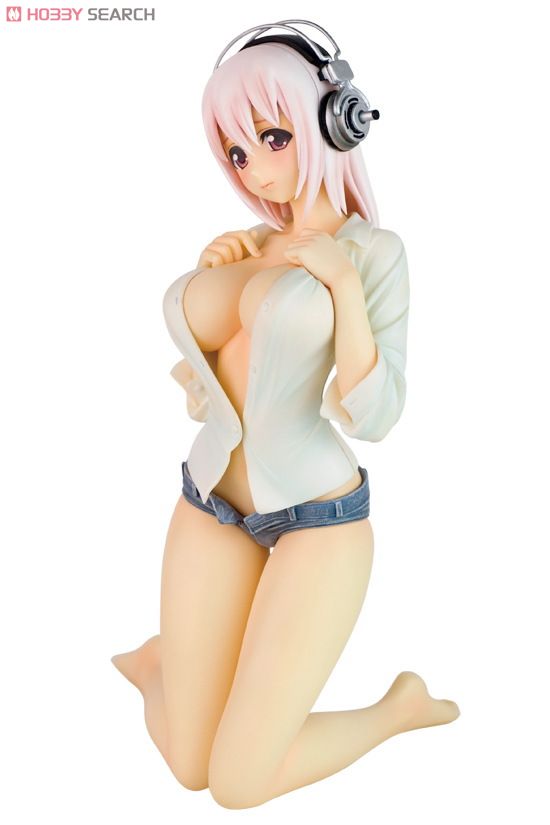 Super Sonico Y-shirt Ver. (PVC Figure) 商品画像2