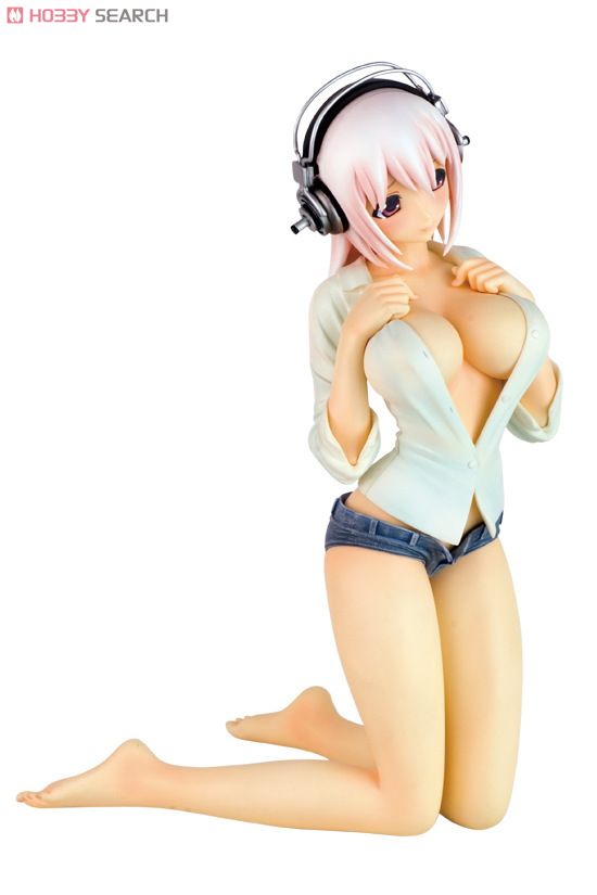Super Sonico Y-shirt Ver. (PVC Figure) 商品画像3