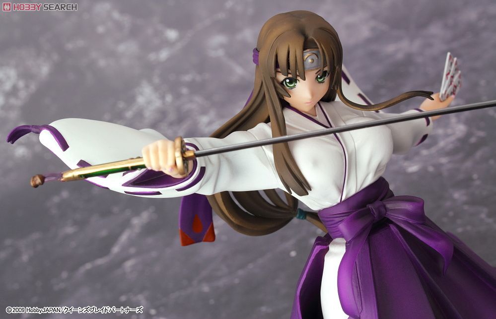 クイーンズブレイド　P-3 武者巫女トモエ　1/8フィギュア クイーンズブレイドP-3 武者巫女トモエ | メガホビ MEGAHOBBY