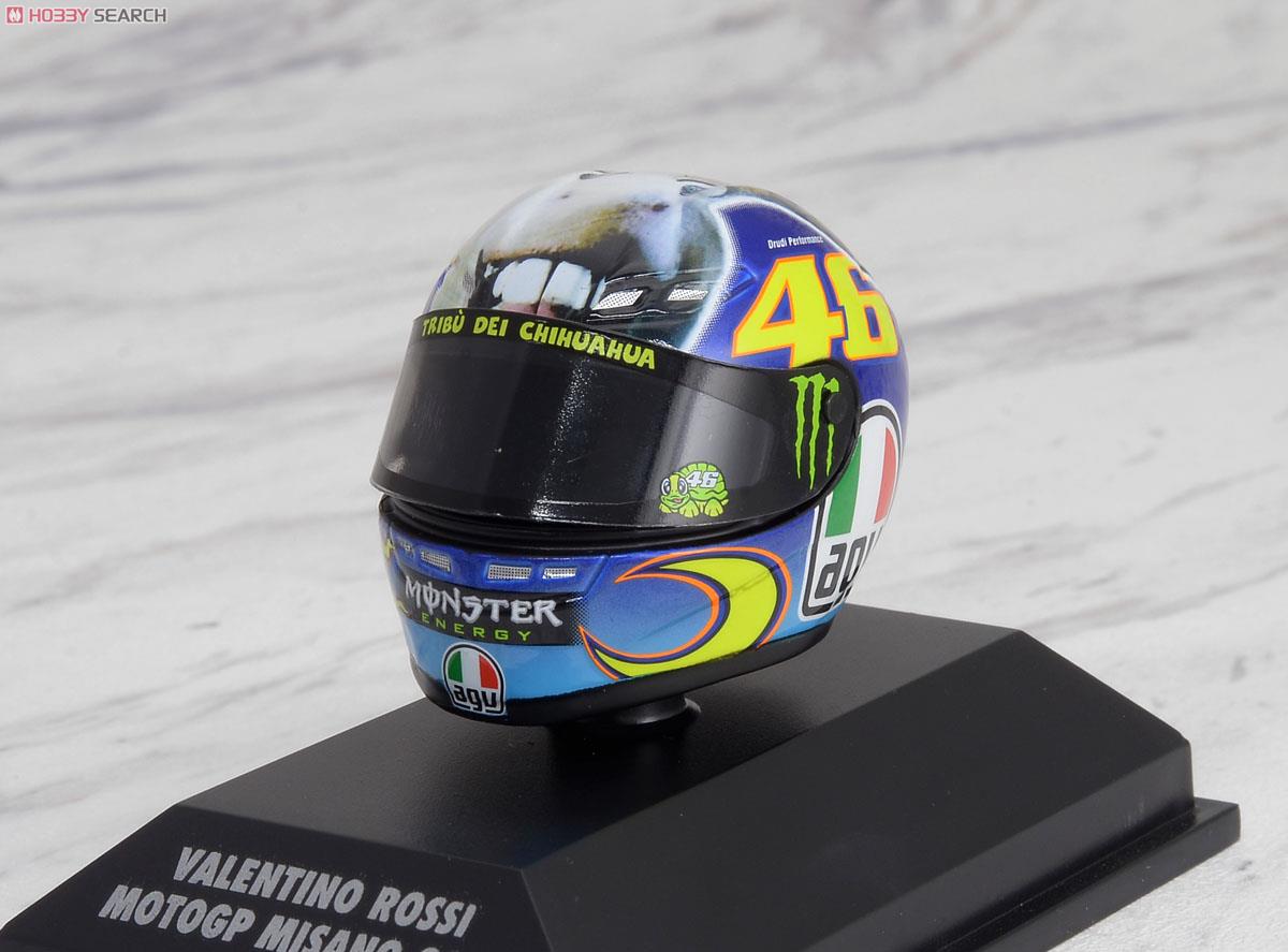AGV ヘルメット V.ROSSI MOTOGP ミサノ 2009 (ミニカー) 商品画像1
