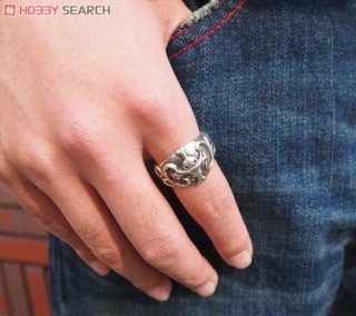 ワンピース 白ひげ海賊団シルバーリング 25号 キャラクターグッズ ホビーサーチ キャラクターグッズ