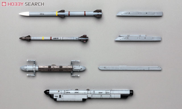 U.S. エアクラフト ウェポン VIII 空対空ミサイル & ジャミングポッド (プラモデル) 商品画像1