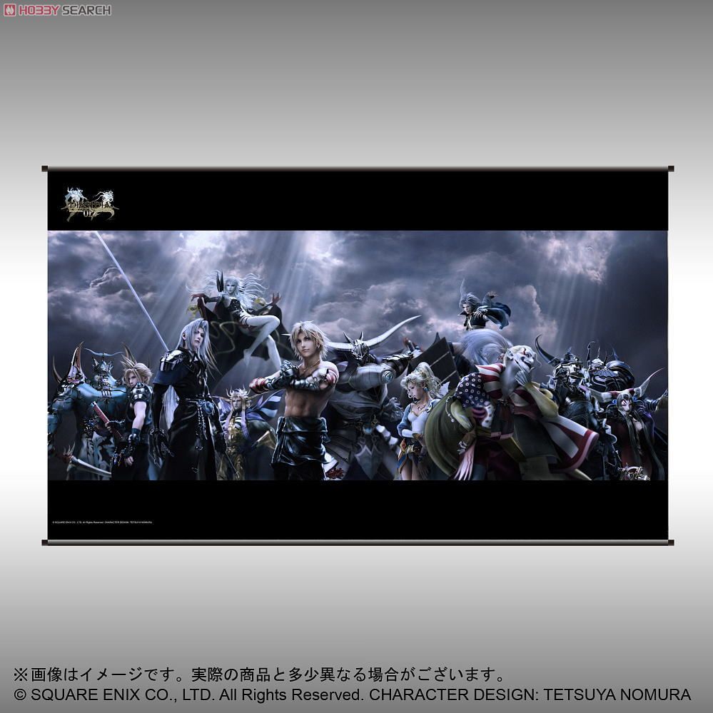 FF DISSIDIA 012　ウォールスクロール　カオス　コスモス ディシディアファイナルファンタジー012 ウォールスクロール
