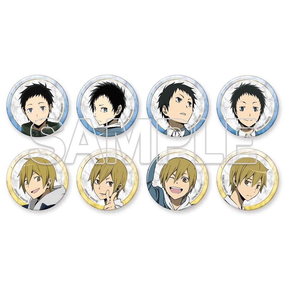 デュラララ!!×2』 Ver.winter トレーディング缶バッジ 竜ヶ峰帝人