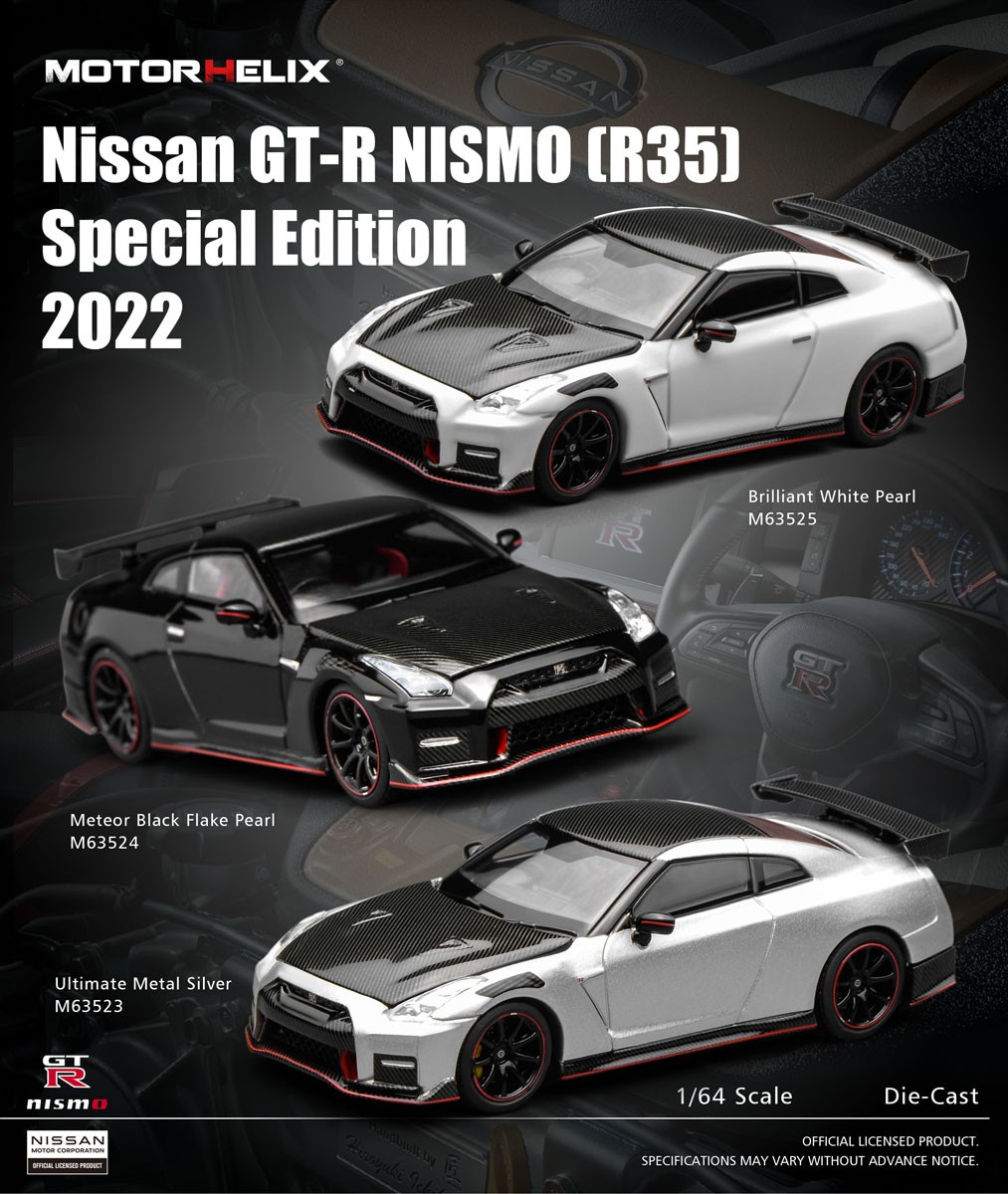 Nissan GT-R NISMO (R35) Special Edition 2022 Brilliant White Pearl