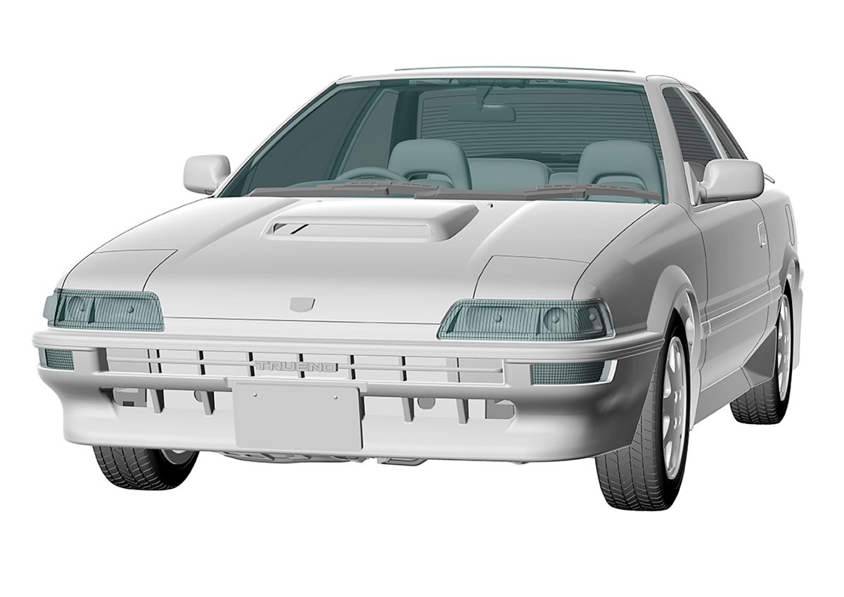 トヨタ スプリンター トレノ AE92 GT-Z 後期型 (1989) (プラモデル