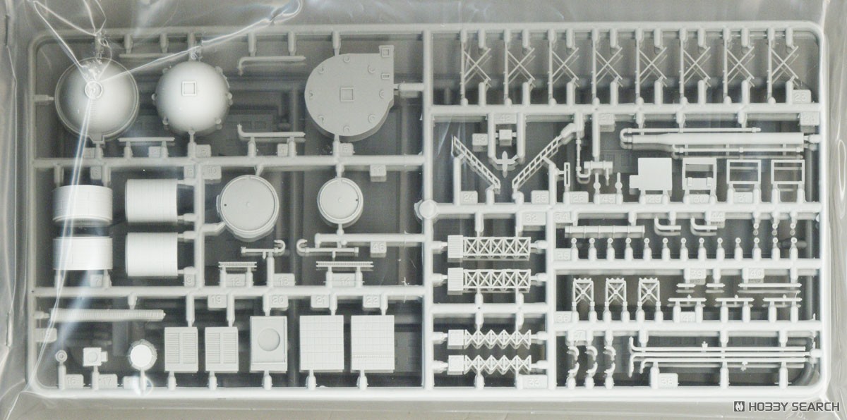 Structure Set 7 (Factory and Plant Facilities) (Plastic model) 中身1