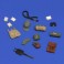 German infantry equipment accessories - WWII (Plastic model) その他の画像1 Thumbnail