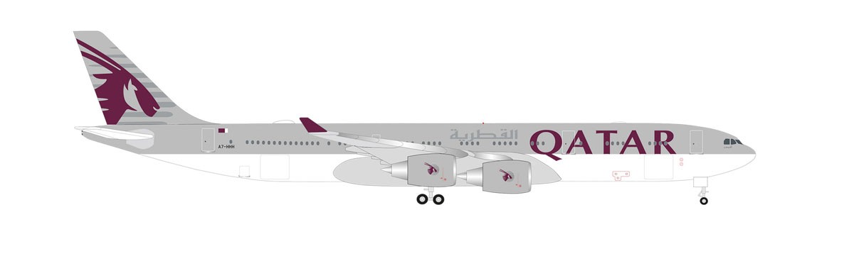 A340-500 カタールアミリフライト A7-HHH 完成品飛行機｜ホビーサーチ