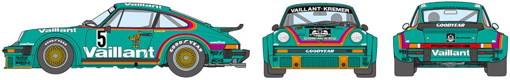 ポルシェ 934 ターボ RSR ヴァイラント (プラモデル) その他の画像2