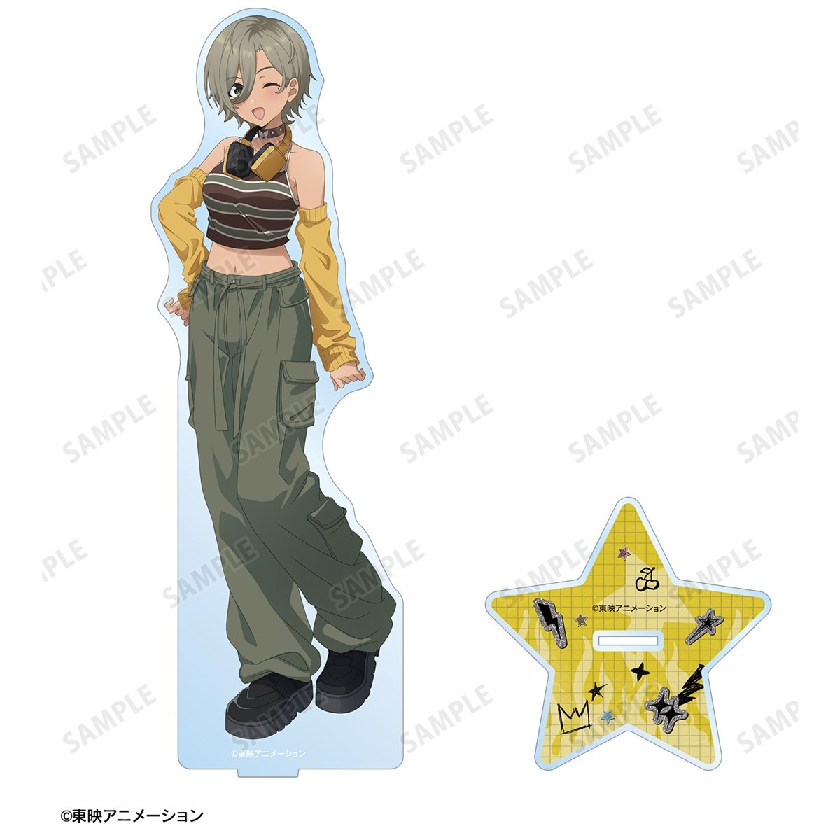 Girls Band Cry [Especially Illustrated] Rupa Y2K Fashion Ver. Extra Large Acrylic Stand (Anime Toy) その他の画像3