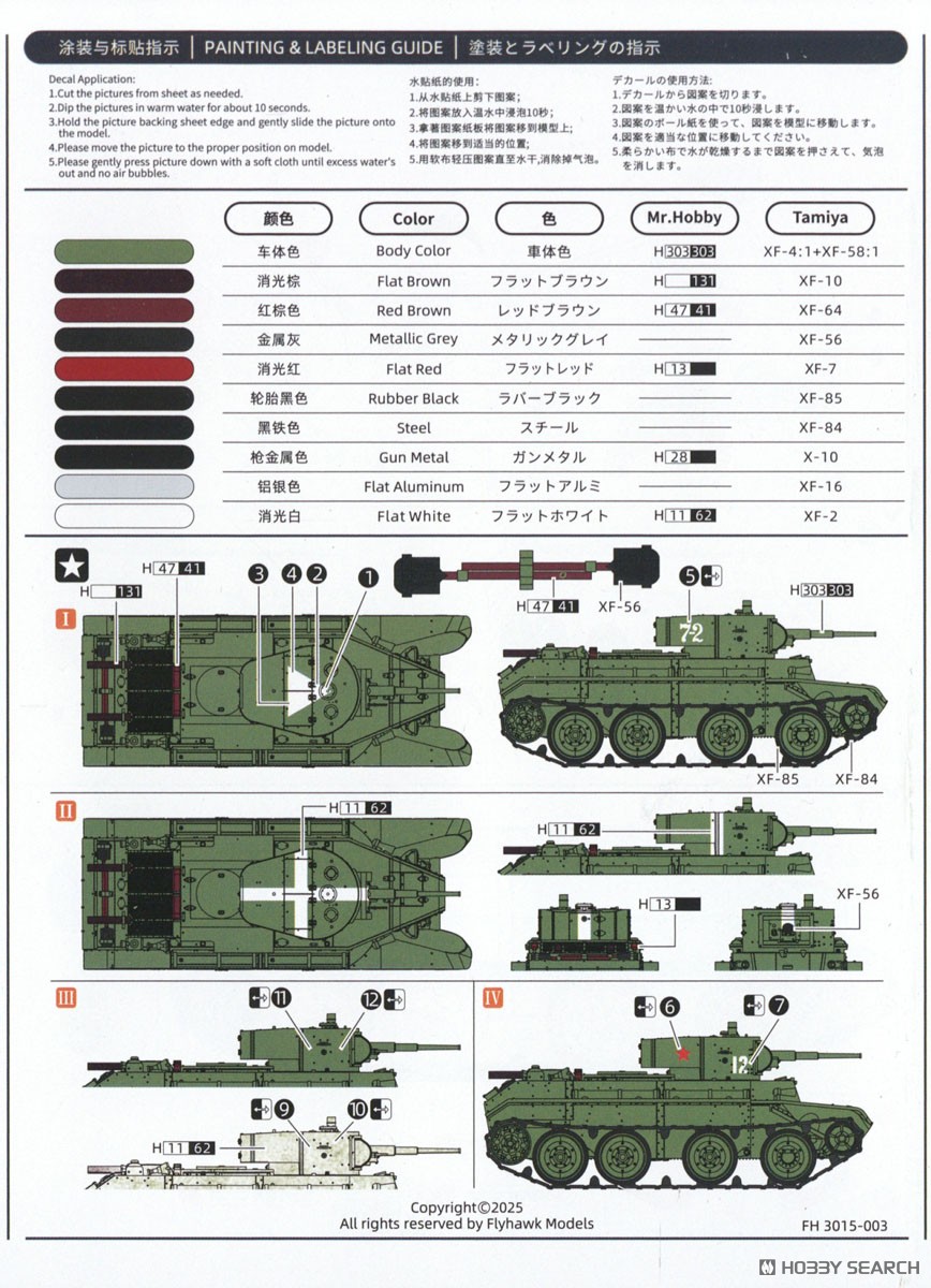 ☆特価品 BT-7 快速戦車 1935年型(コレクターズエディション