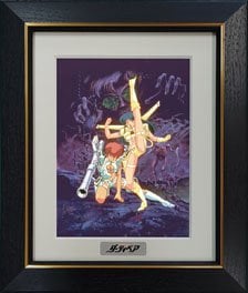 [Dirty Pair the Movie] Arcana Art Frame (Anime Toy)