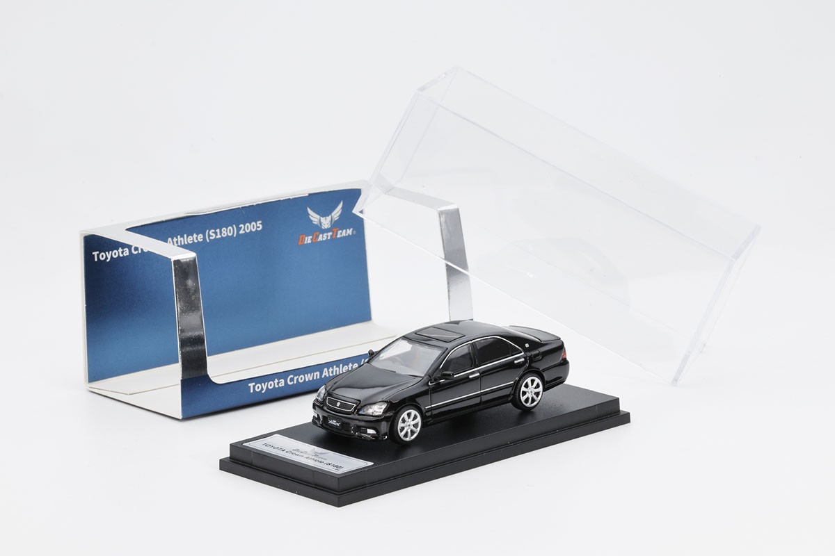 Toyota Crown Athlete(S180) 2005 (RHD) ブラック (ミニカー) - ホビー