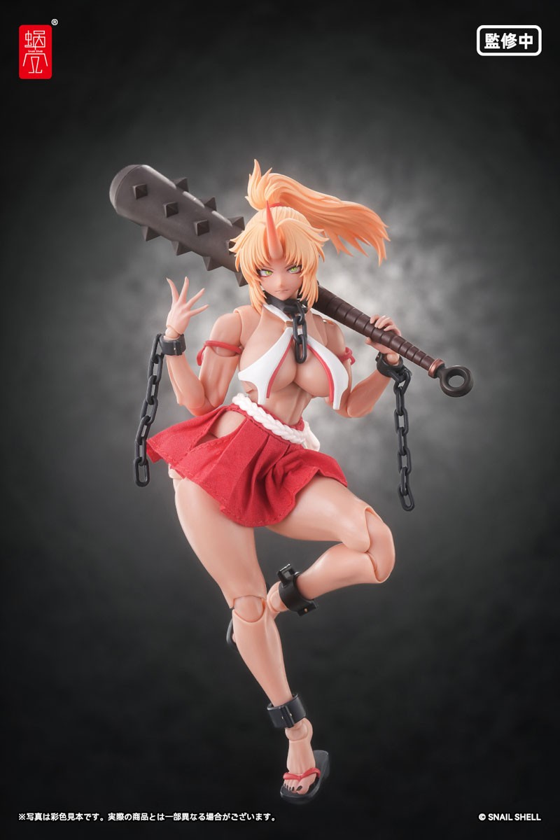 [Bonus Included] RPGEX-08 Oni Shrine Maiden - Second Daughter Momiji (Figure) 商品画像9
