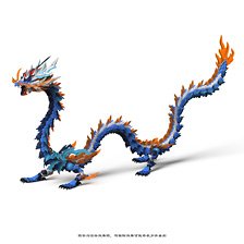 真龍シリーズ プラスチックモデルキット ZL-0002 青龍王 (プラモデル)