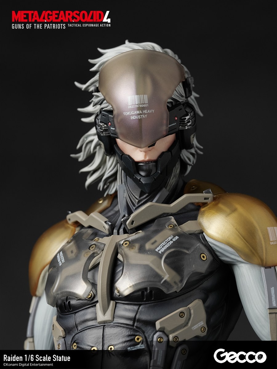 METAL GEAR SOLID 4 GUNS OF THE PATRIOTS Raiden 1/6 Scale Statue (Completed) 商品画像17 Modal
