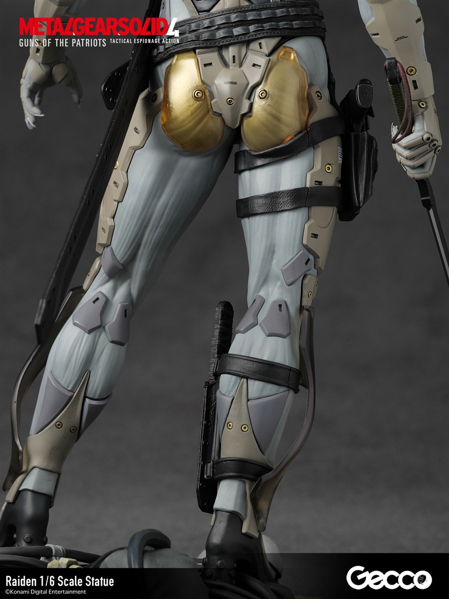METAL GEAR SOLID 4 GUNS OF THE PATRIOTS Raiden 1/6 Scale Statue (Completed) その他の画像3 Modal