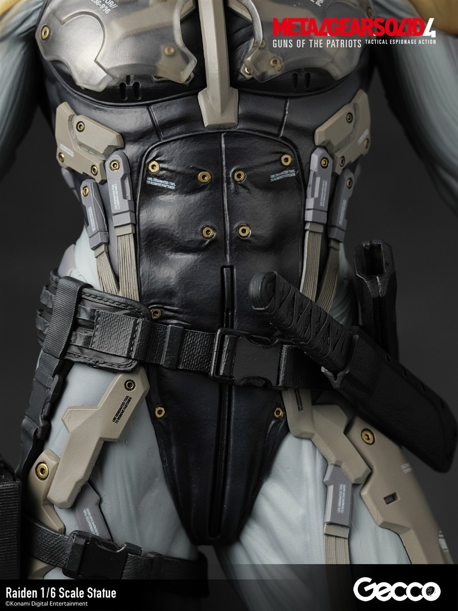 METAL GEAR SOLID 4 GUNS OF THE PATRIOTS Raiden 1/6 Scale Statue (Completed) その他の画像7 Modal