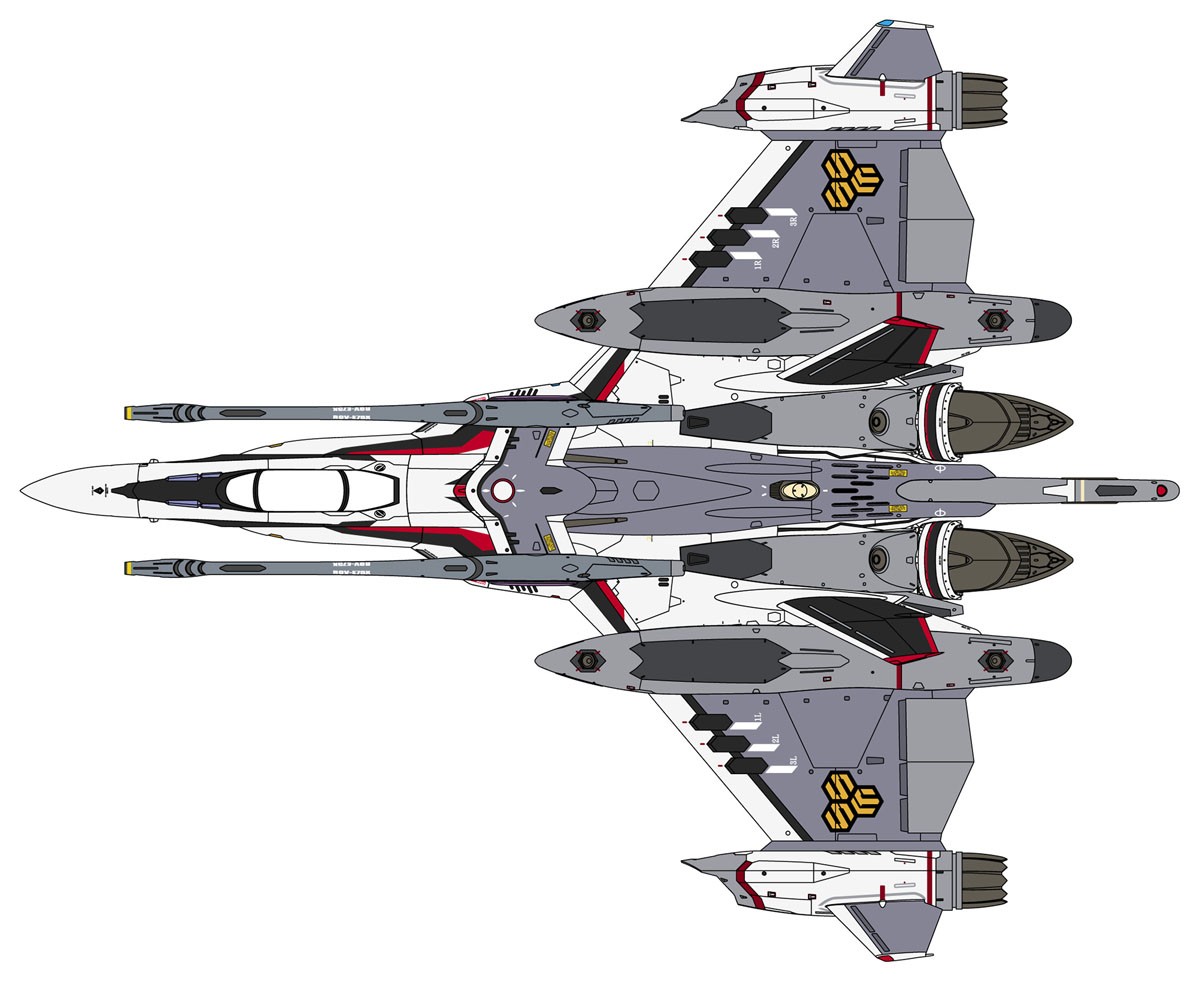 VF-25F トルネード メサイア `マクロスF` (大気圏内仕様) (プラモデル) その他の画像1