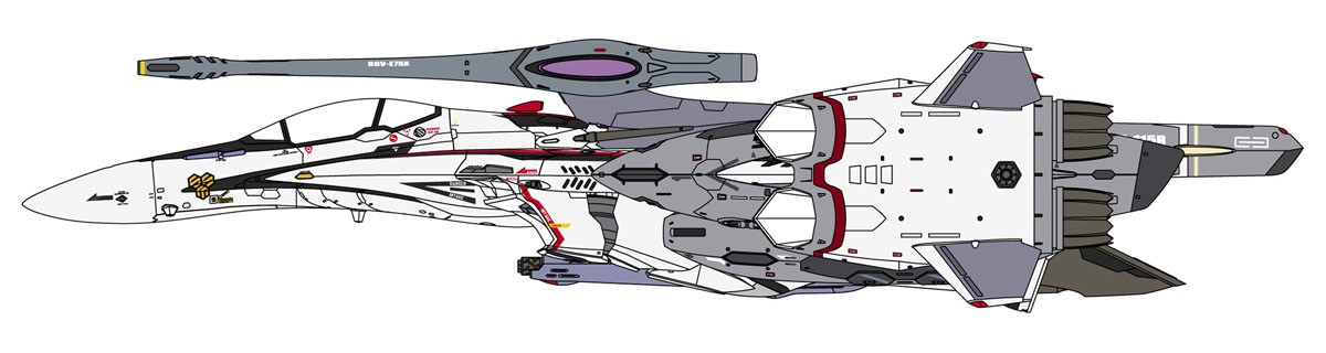 VF-25F トルネード メサイア `マクロスF` (大気圏内仕様) (プラモデル) その他の画像2