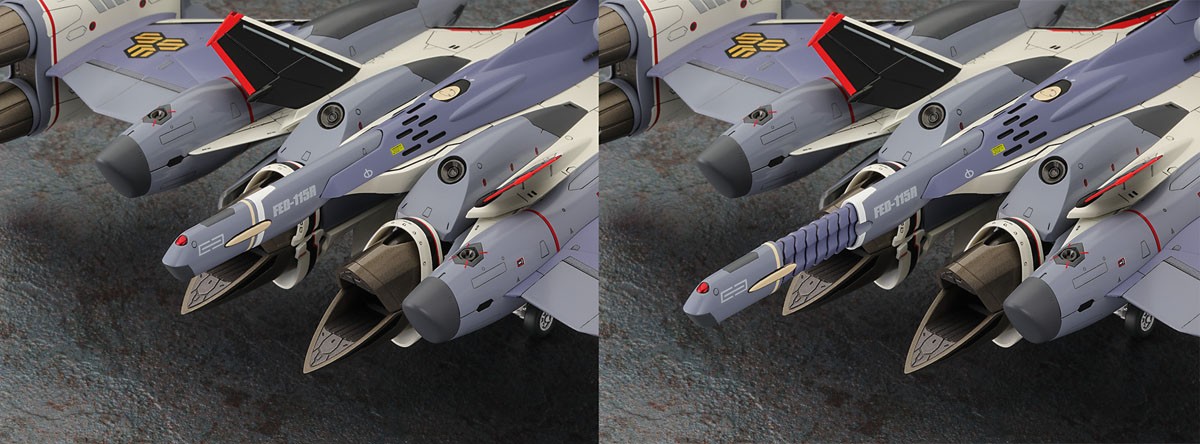 VF-25F トルネード メサイア `マクロスF` (大気圏内仕様) (プラモデル) その他の画像5