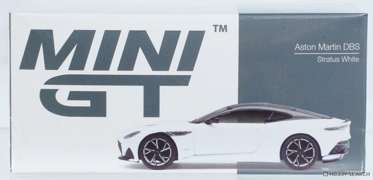 Aston Martin DBS Stratus White (LHD) (Diecast Car) パッケージ1