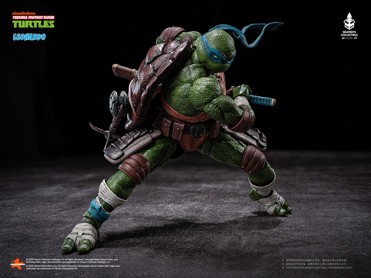 [Bonus Included] Heatboys Teenage Mutant Ninja Turtles Leonardo Scale Action Figure DX Ver. *First-run Bonus: Head Sculpt (Completed) 商品画像14