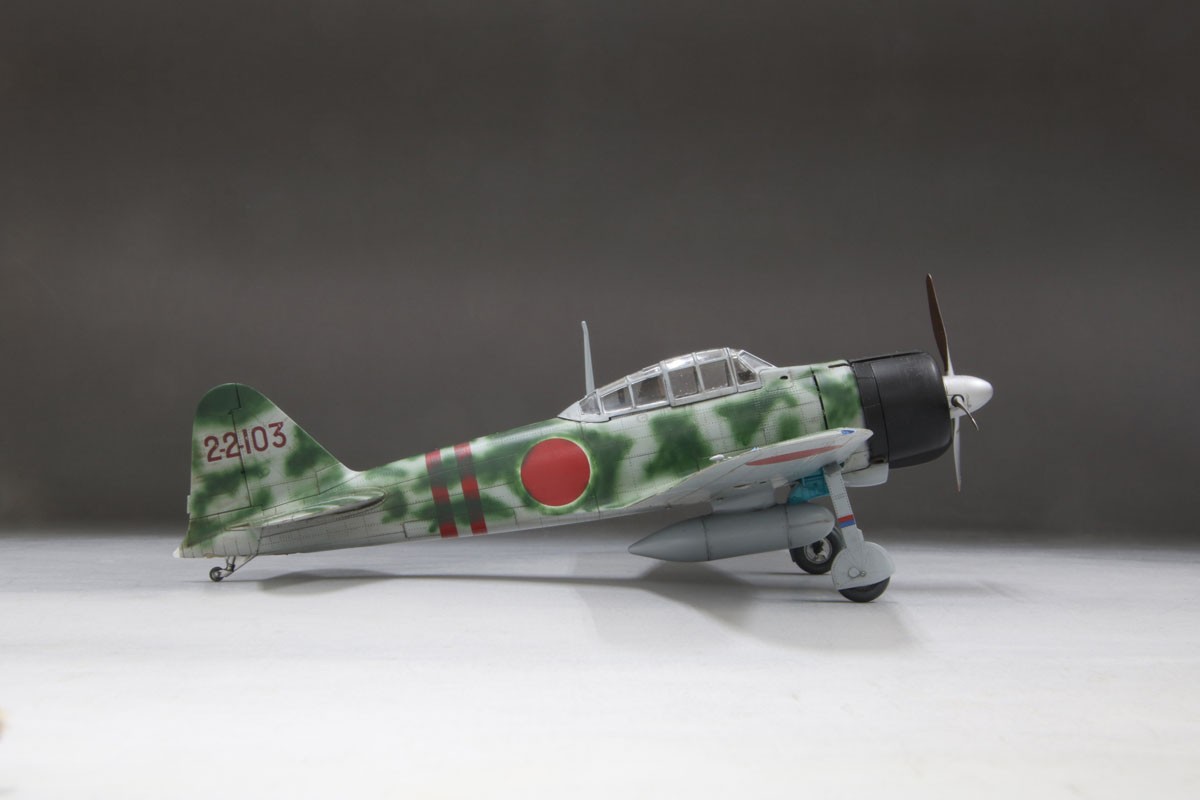 帝国海軍 零式艦上戦闘機二一型 (中島製) `ソロモン航空戦` プラモデル